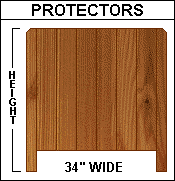 36" Wide Light-weight Cedar Shrub Protector